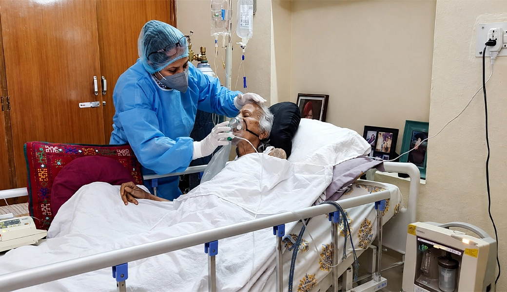 icu nursing care at home 