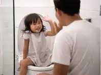 toilet training by babysitter at home