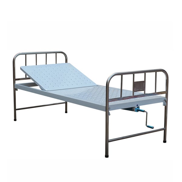 Buy or Rent Patient Bed Manual Semi Fowler with side railings and